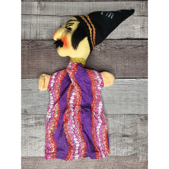 KERSA Vintage German PUPPET Handmade Doll Homespun Toy Collectable Wizzard - Picture 2 of 11